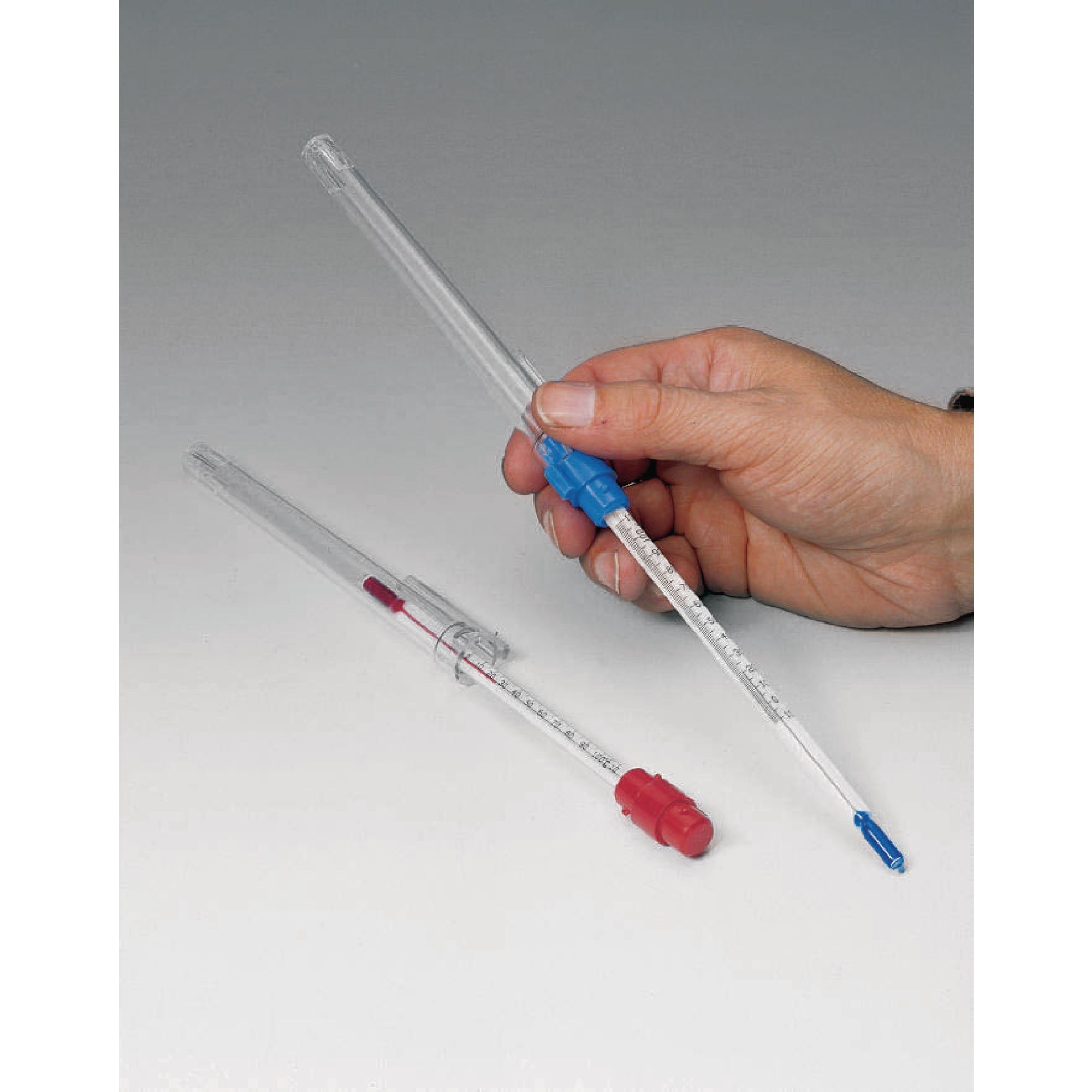 Pocket Test Thermometers, Spirit - Red